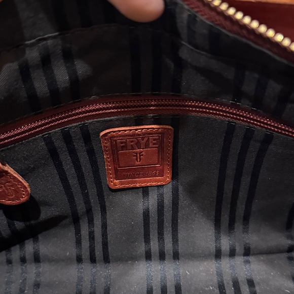 FRYE MELISSA SATCHEL, Clay - Picture 7 of 12